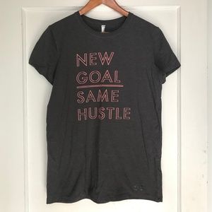 Under Armour HeatGear Tee "New Goal-Same Hustle"
